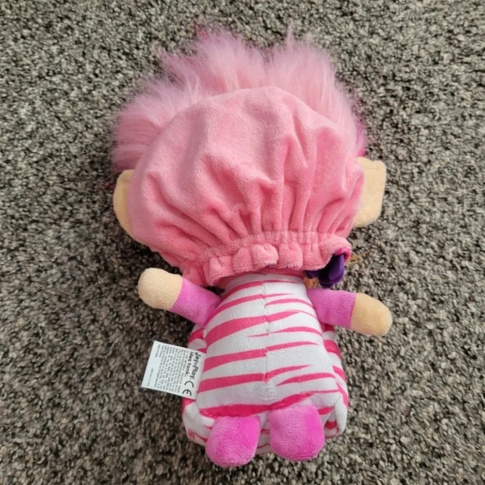 FlipZee‎ Trolls 2018  Pink Hair Plush Doll Convertible Lot with Mini Troll
